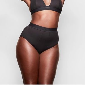 SKIMS 3 PACK COTTON RIB BRIEF